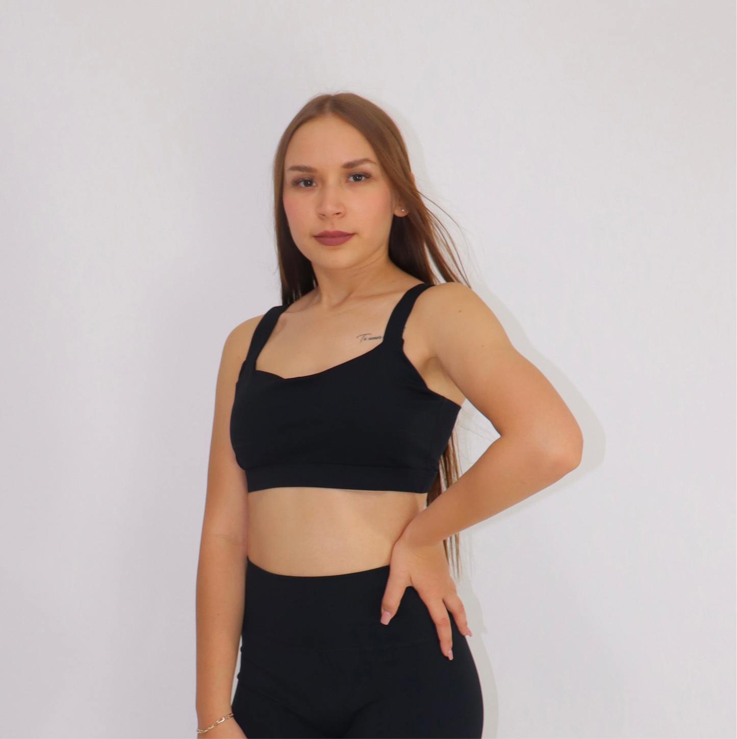 Top SKIN ACTIVEWEAR - Negro