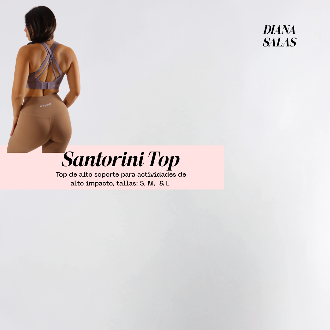 Top santorini - Lila