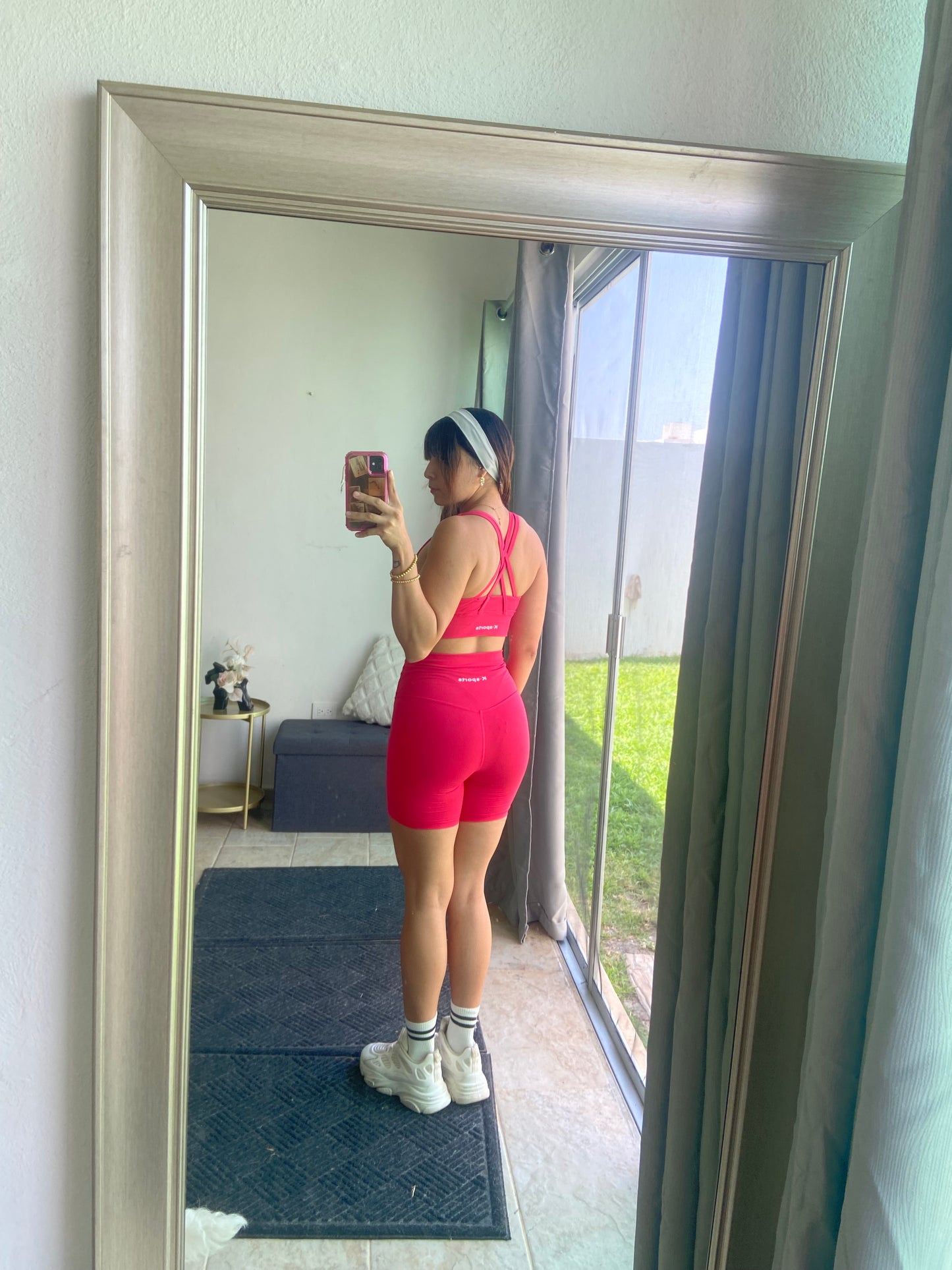 Energy Set Activewear- Carmine Red