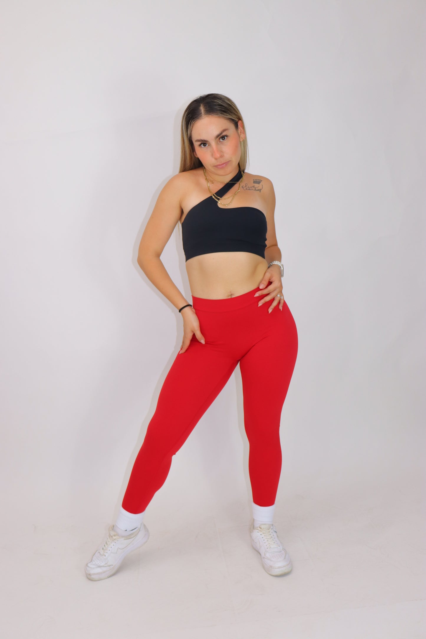 Leggins Mila Corte V - Red