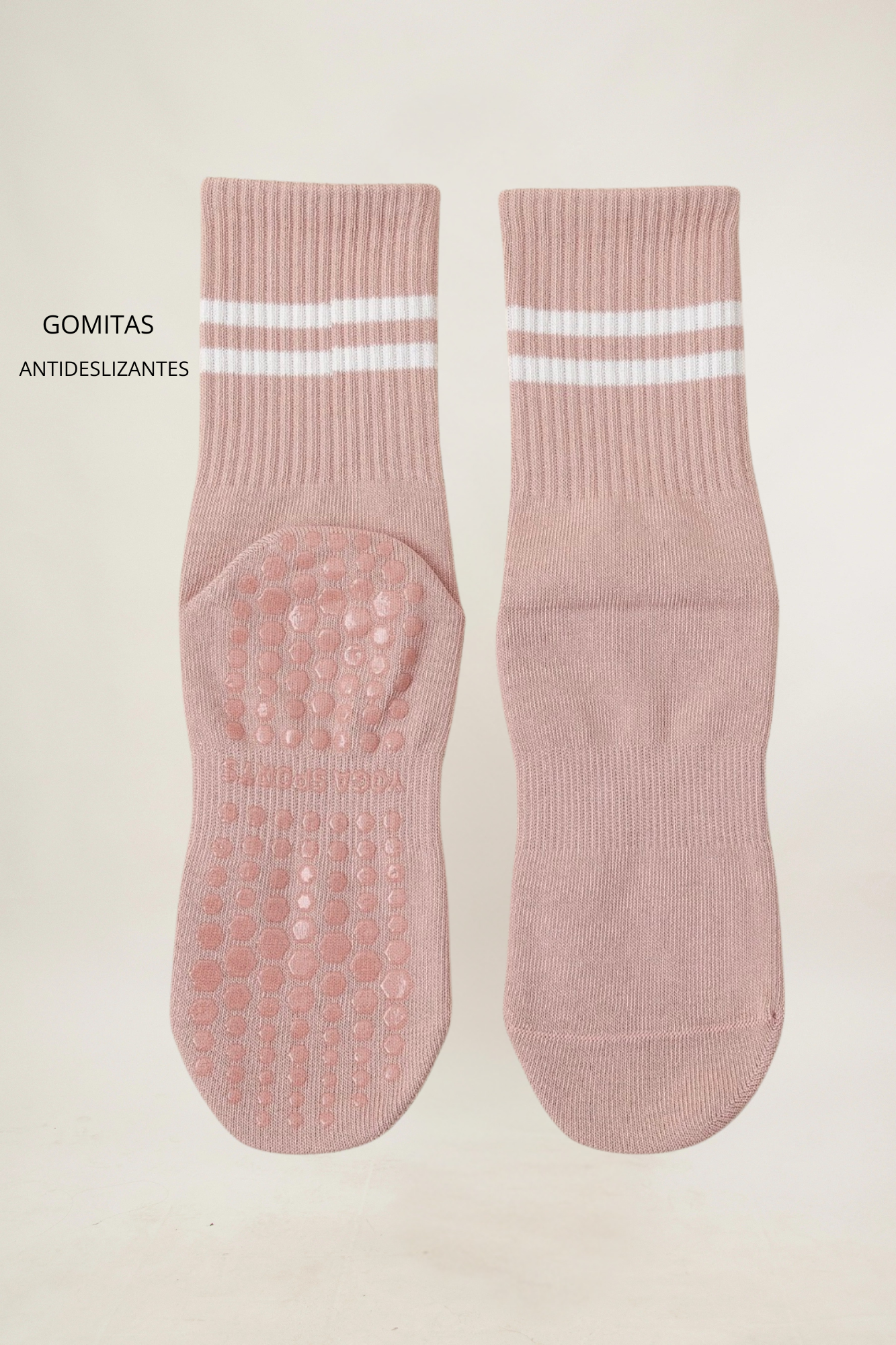 Calcetas Antideslizantes - Rosa