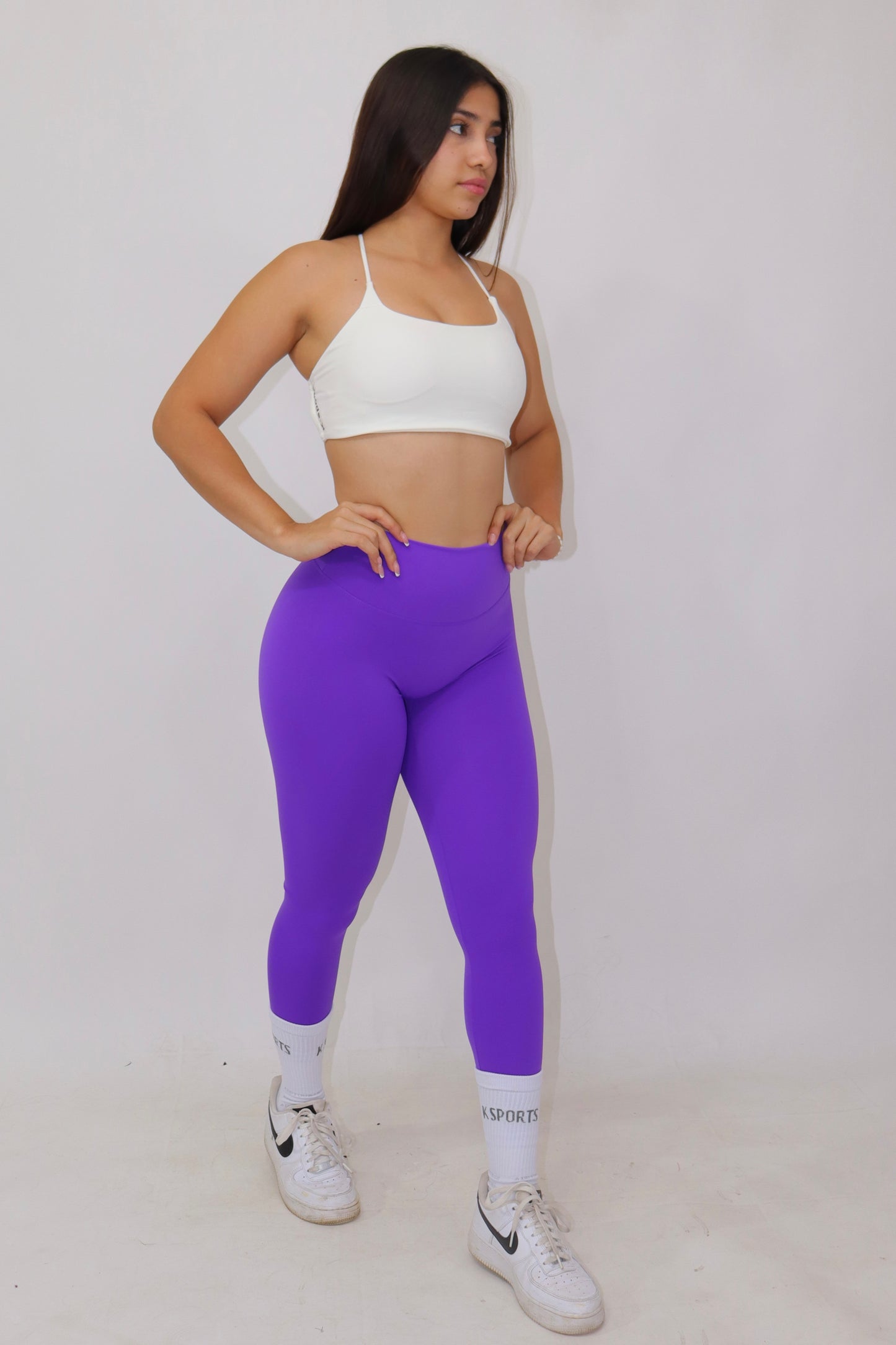 LEGGINS CRYSTAL - PURPURA