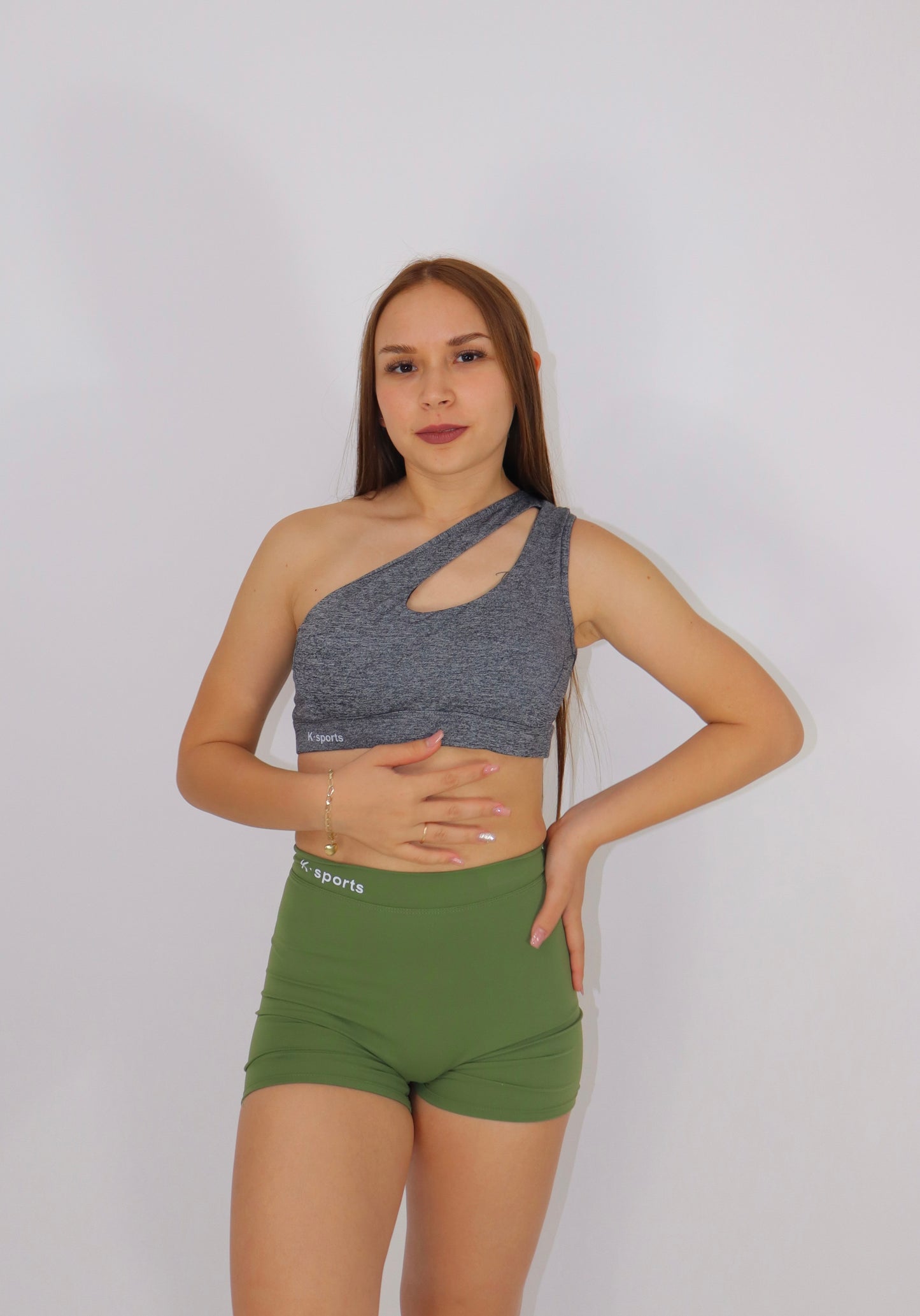 SHORTS Valeri - verde army