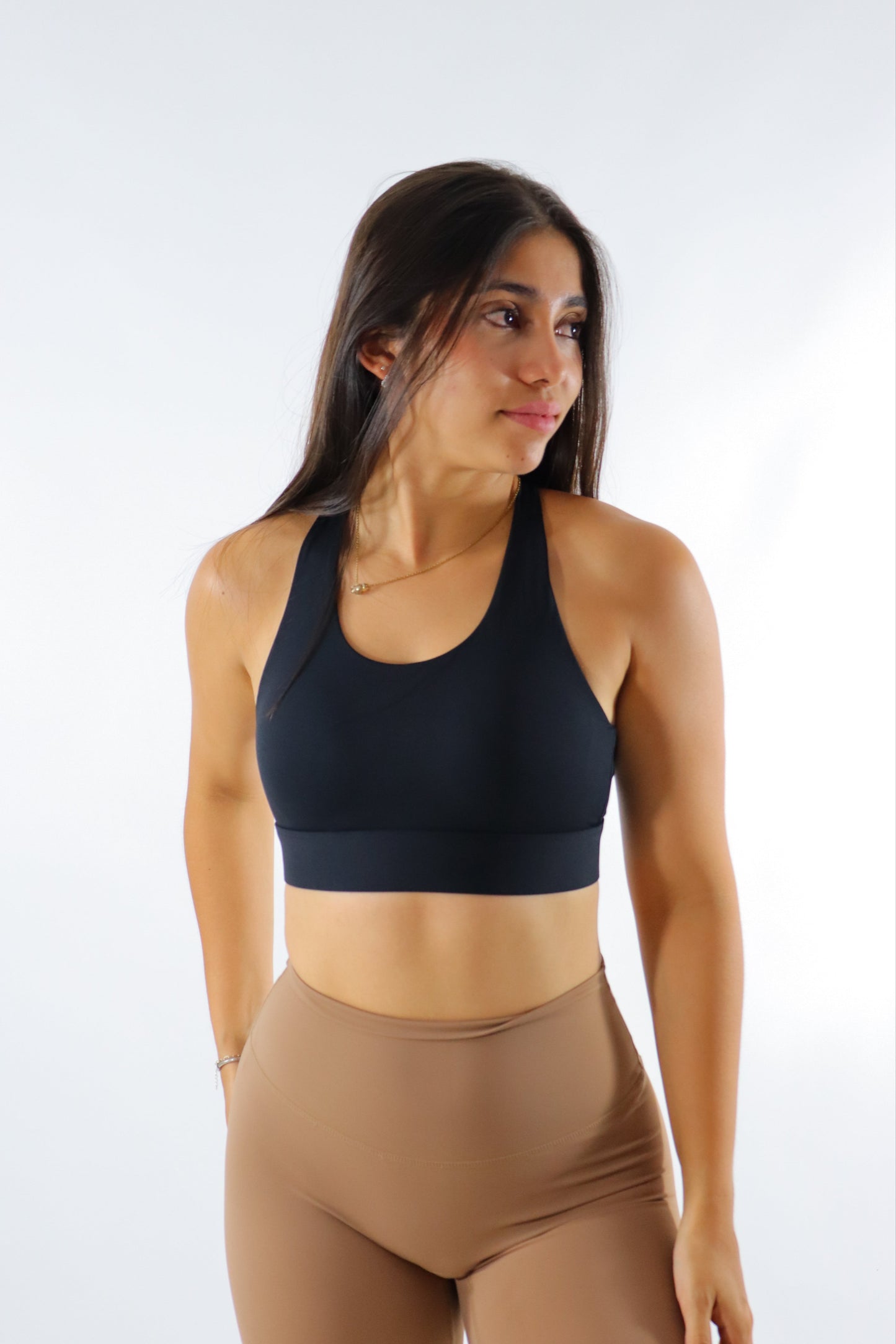 Top santorini - Negro