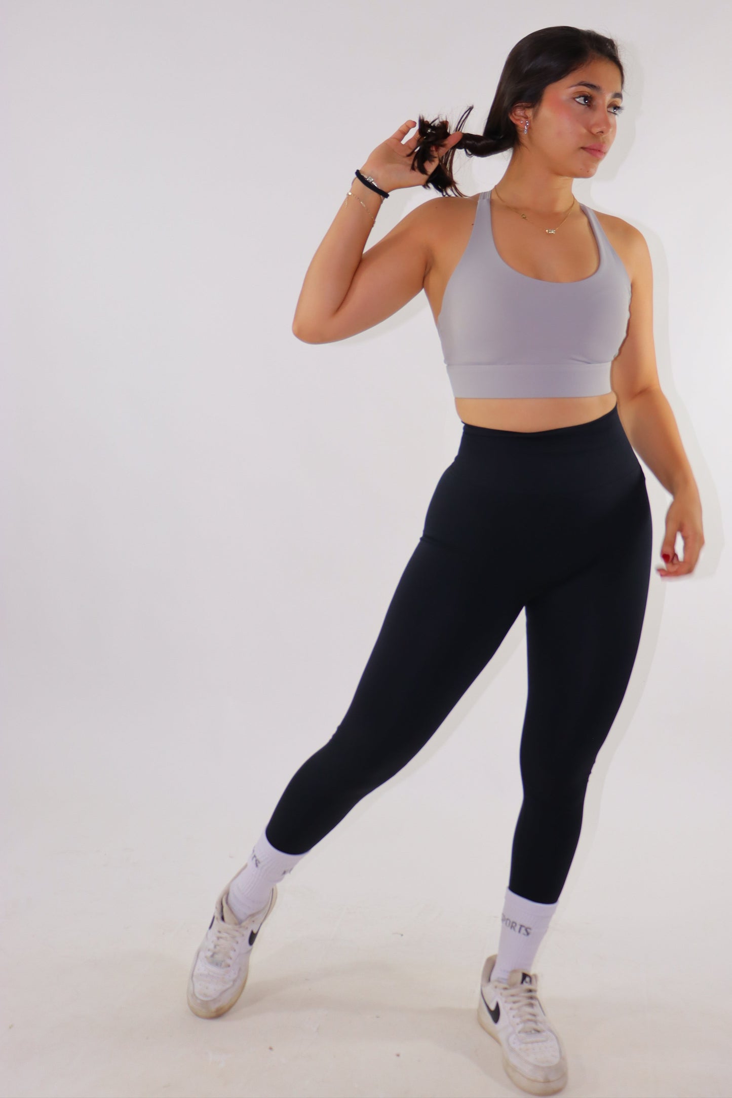 Leggins peach seamless - Negro