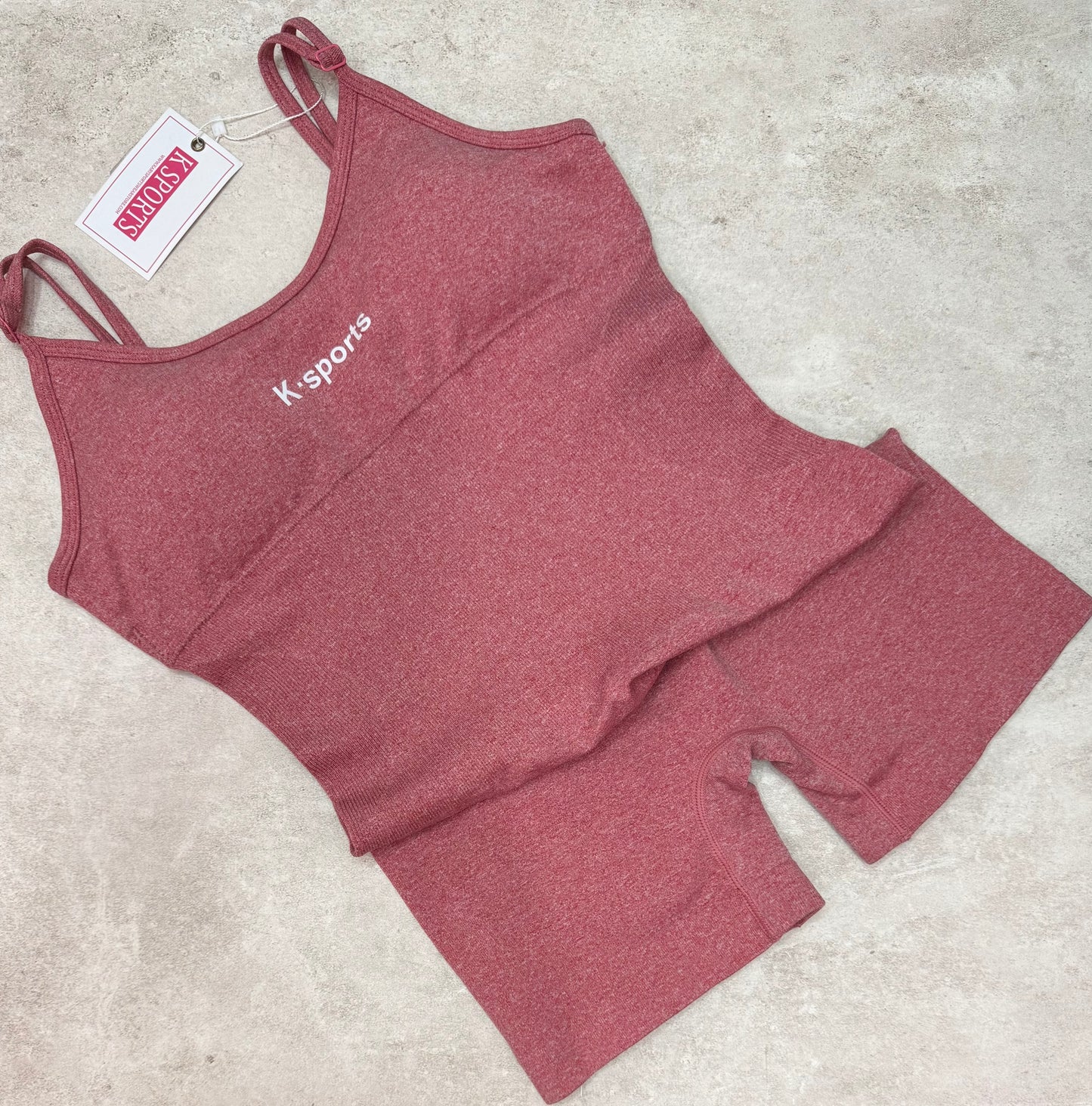 Body Enterizo Seamless - Bloom Coral