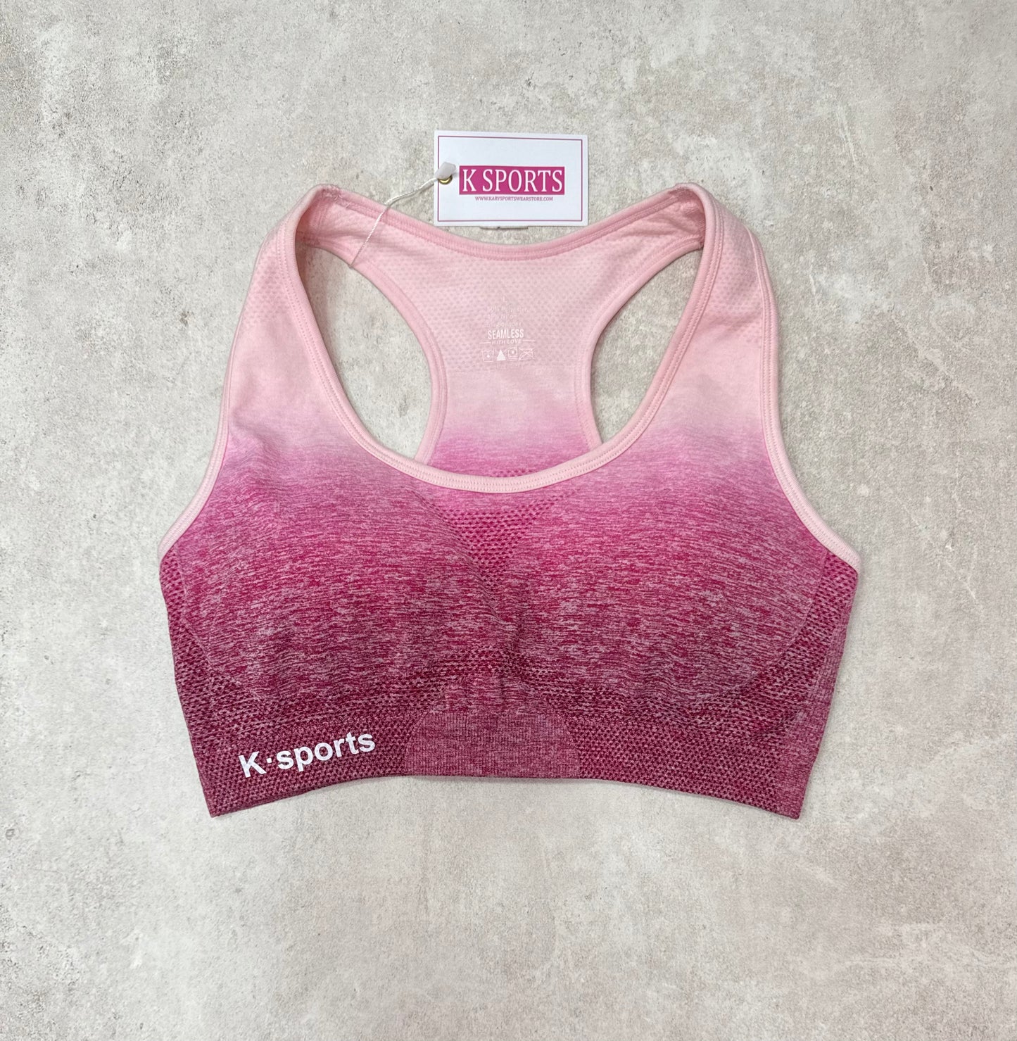 Top seamless ombre