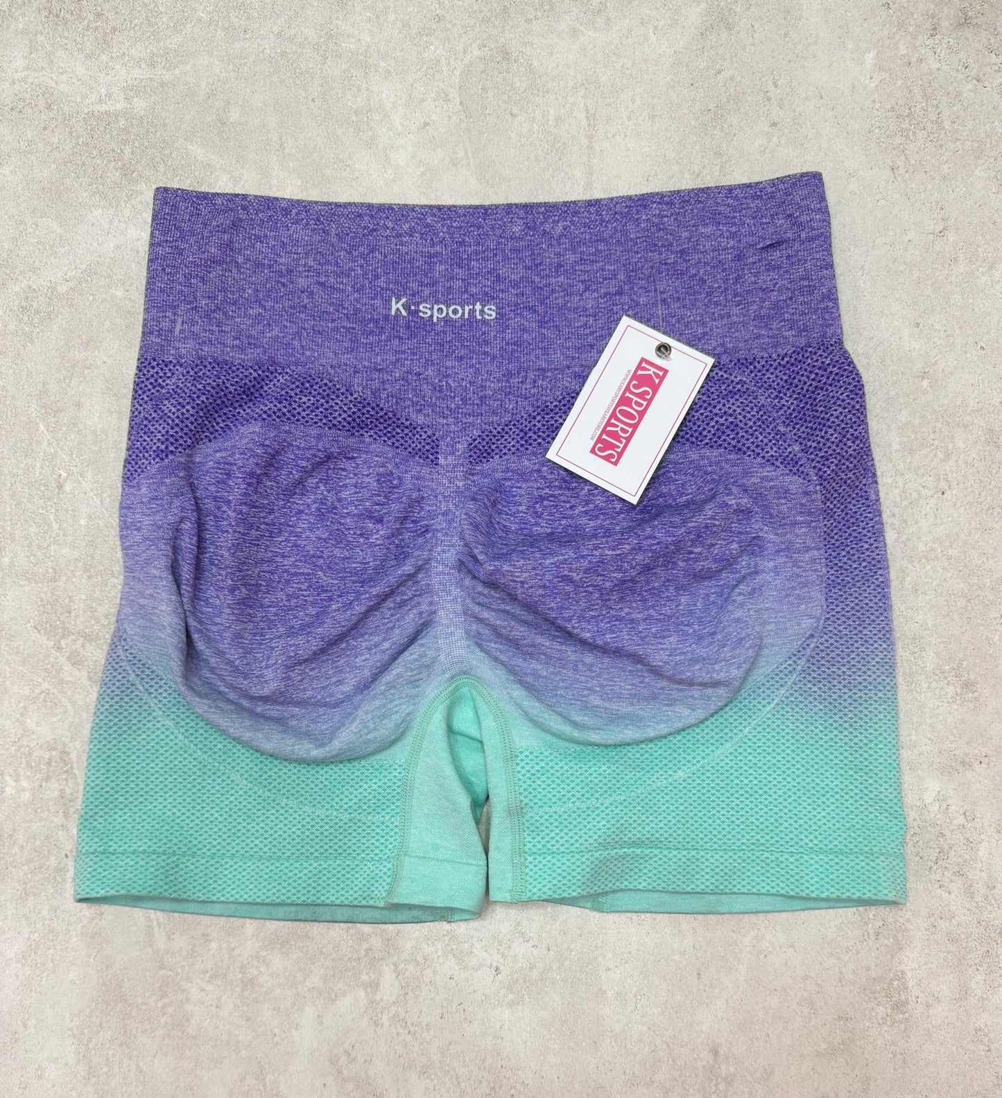 Shorts seamless Triple enfoque - Degradado lila