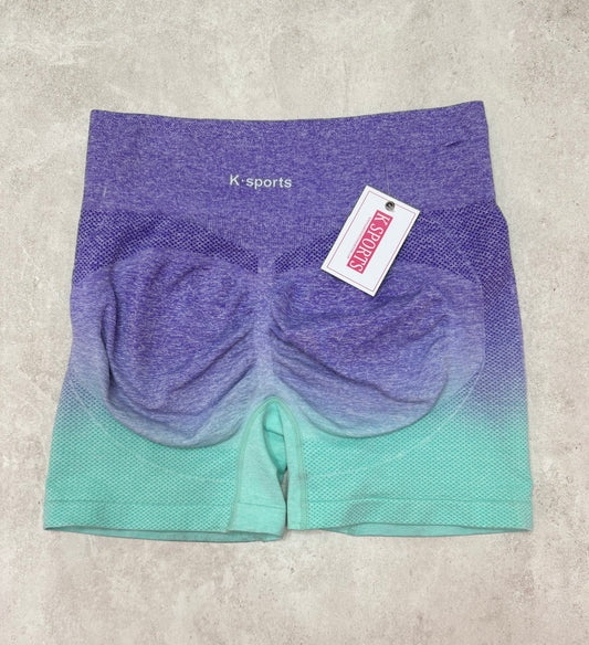 Shorts seamless Triple enfoque - Degradado lila