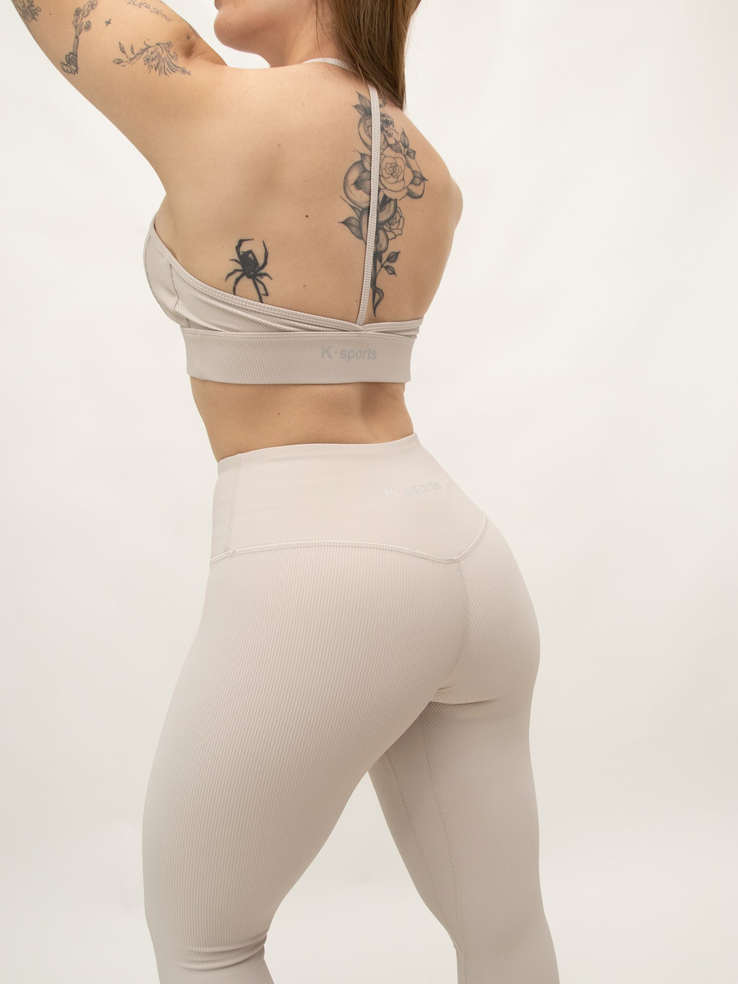 CONJUNTO RIBBET - GRIS PERLA