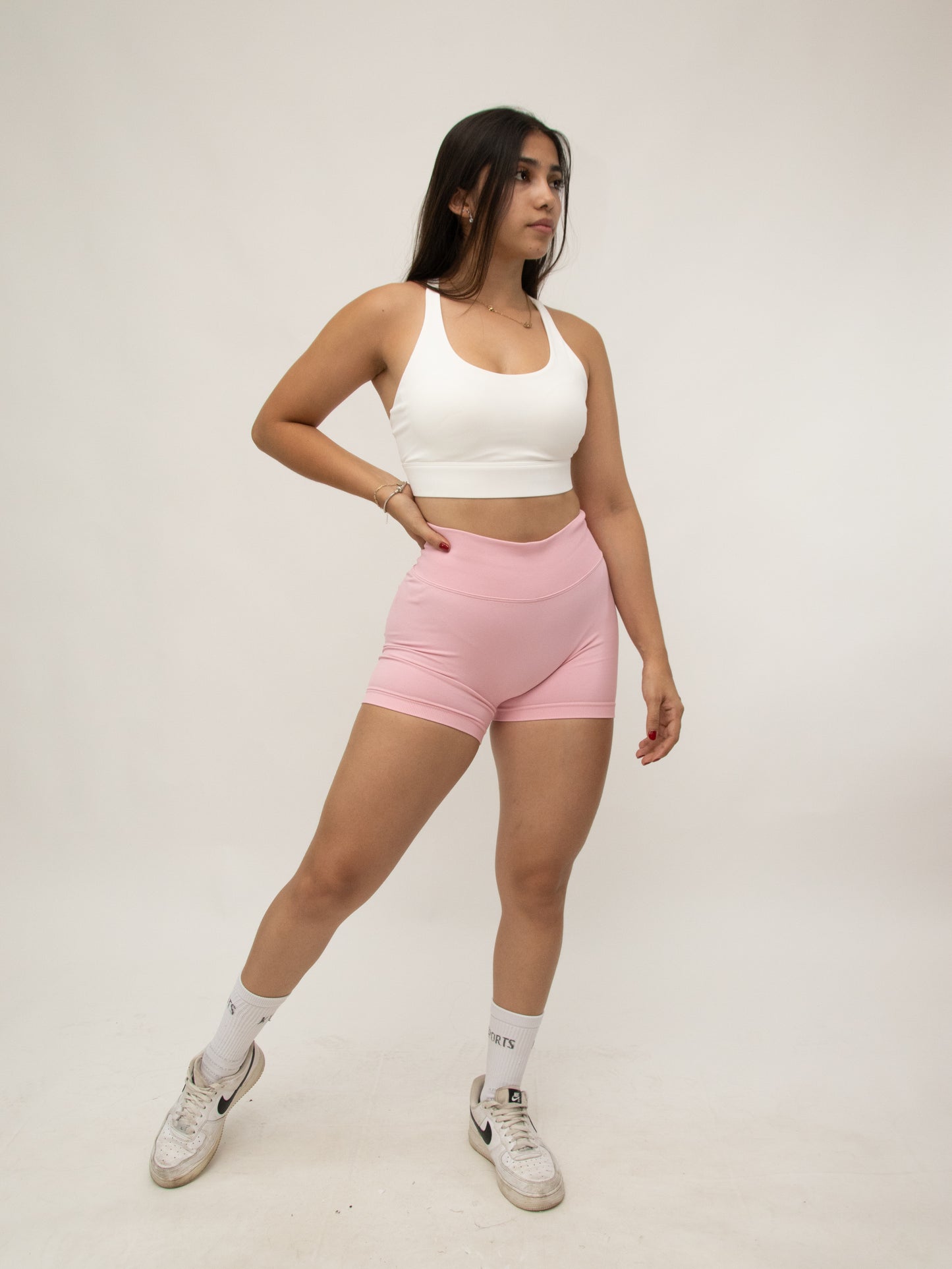 Shorts Seamless peach - Rosa