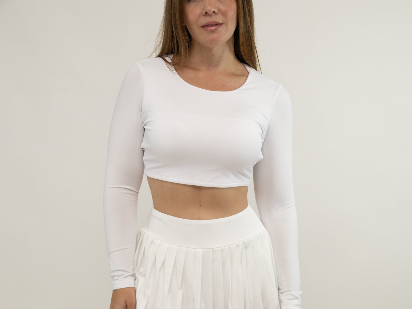 Victoria Cross top - Blanco