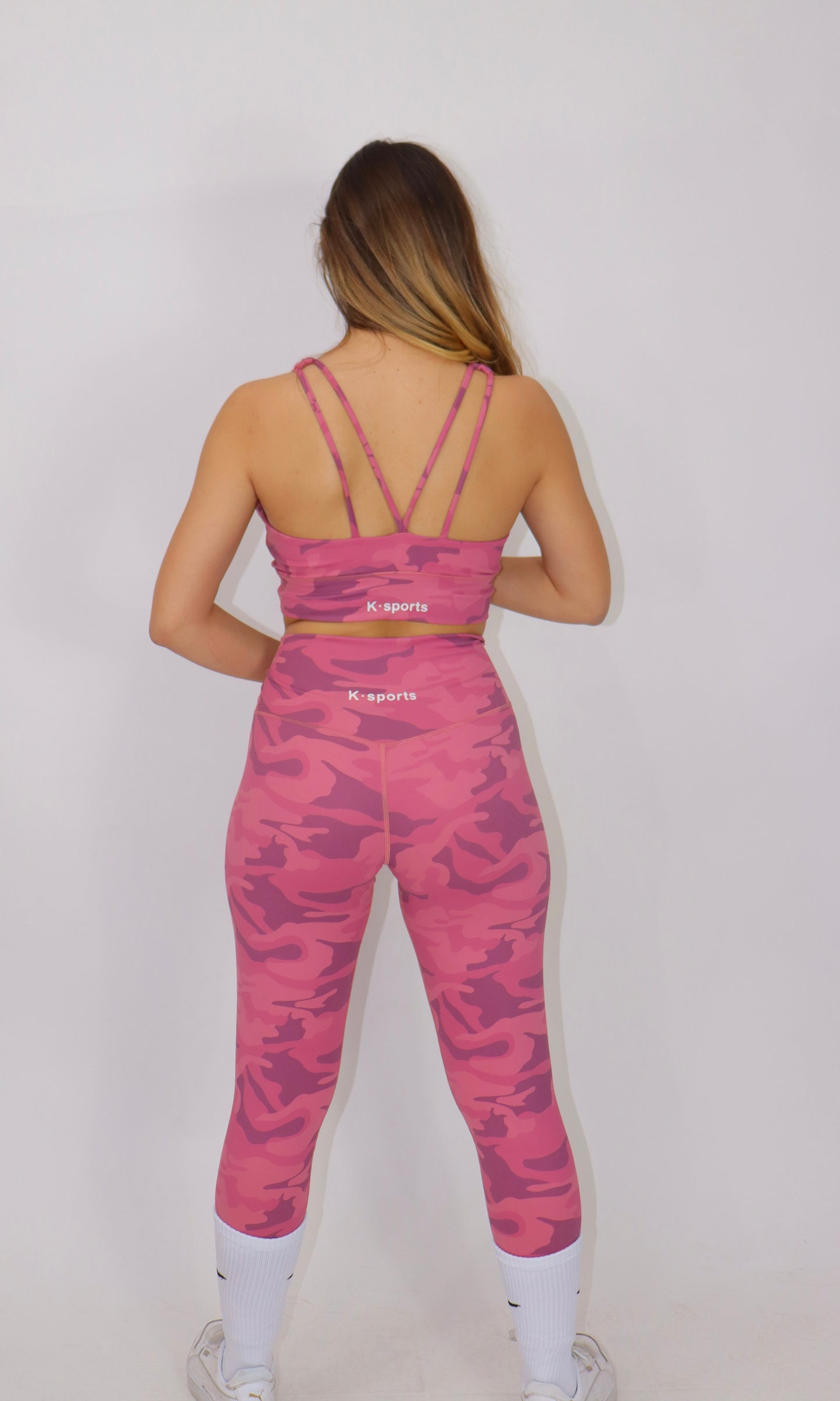 Set YOGA CAMUFLAJE - rosa