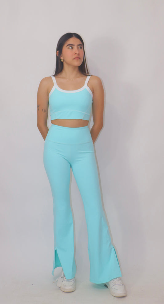 Leggins Flare BT - Aqua