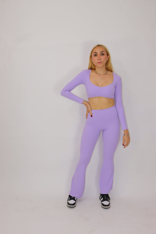 Leggins Mila campana - Lilac