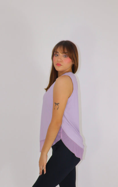 BLUSA YOGA ROSE- Lila