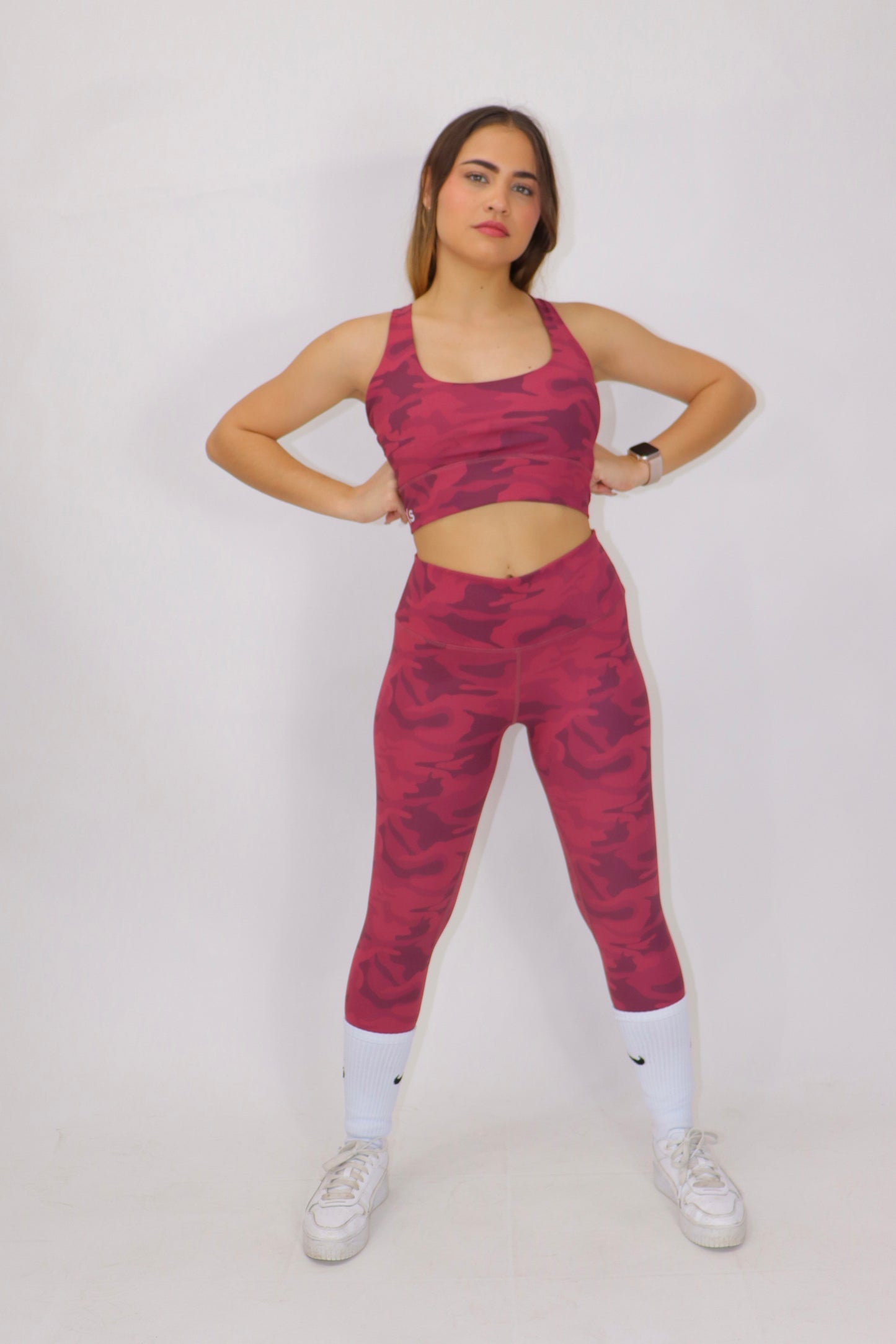 Set YOGA CAMUFLAJE- ROJO