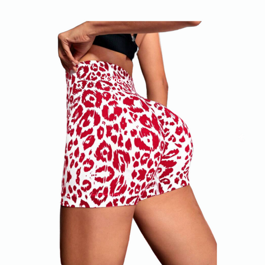 Short Deportivo Animal seamless- RED