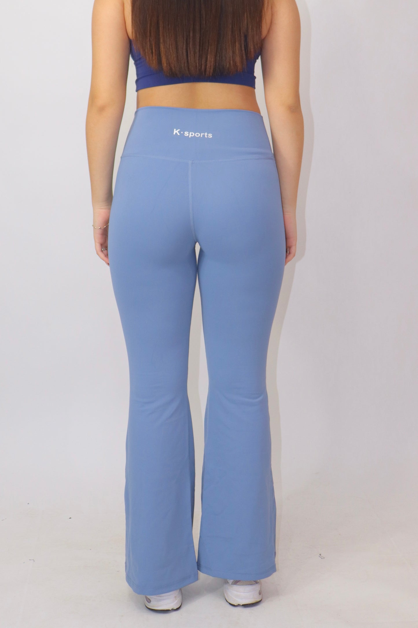 Leggins flare - Azul cielo