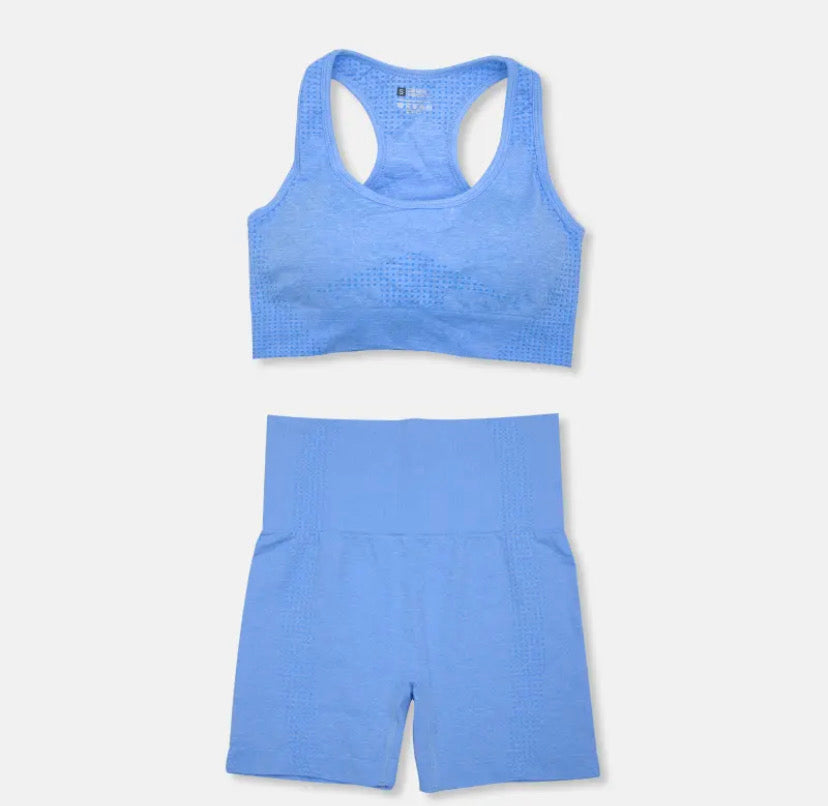 Conjunto seamles - Azul cielo - Vital seamless