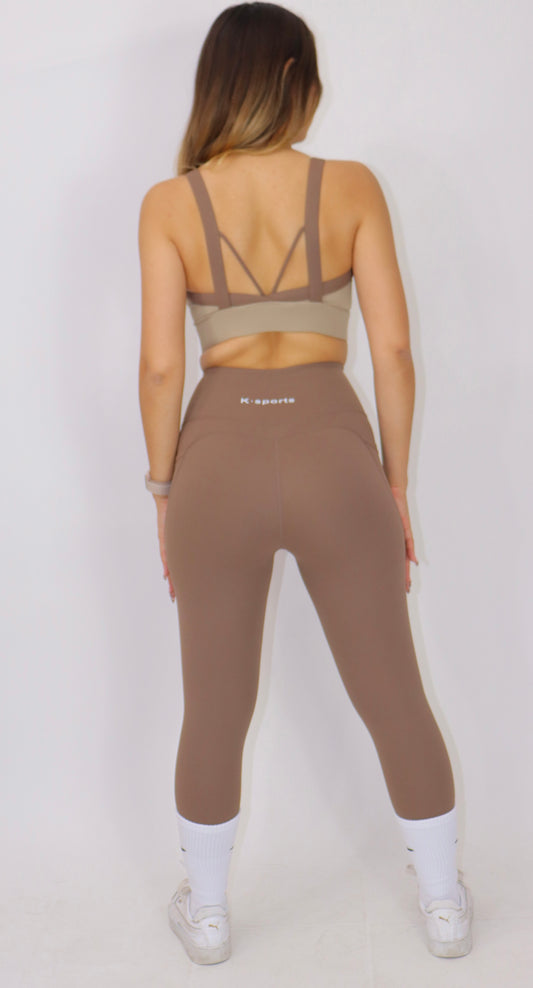 SET - Vane activewear- COCOA