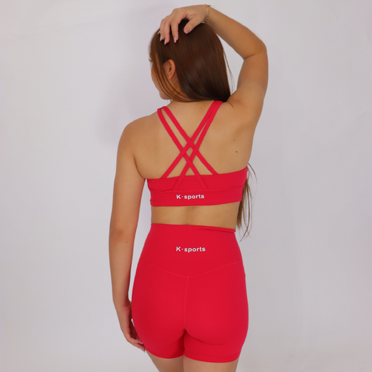 Energy Set Activewear-  Carmine Red