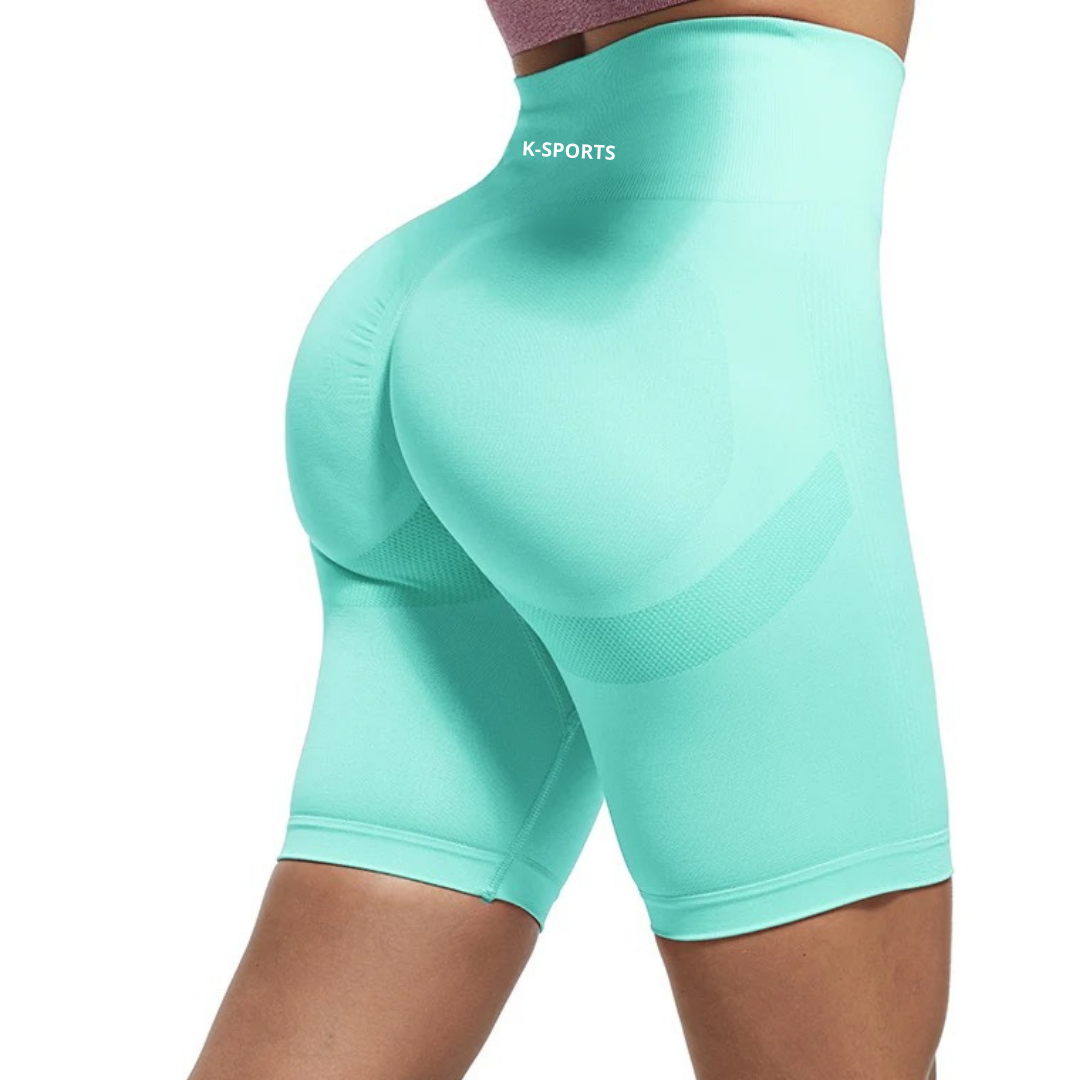 Shorts bikers Seamless- Aqua