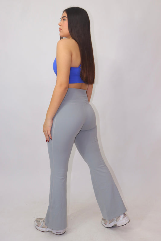 Leggins flare - gris