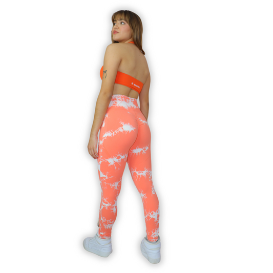 Colección URANUS Leggins ORANGE CLÁSICO