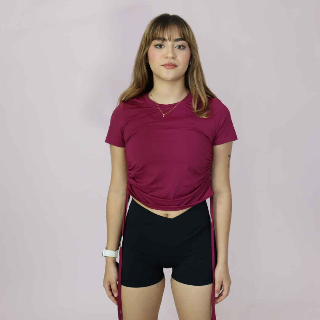 Blusa Yoga Vino - ANNIE