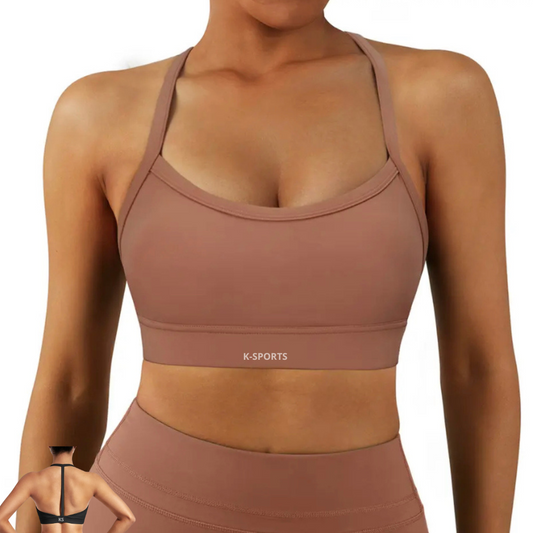 Top deportivo estilo Lulu-Capuchino