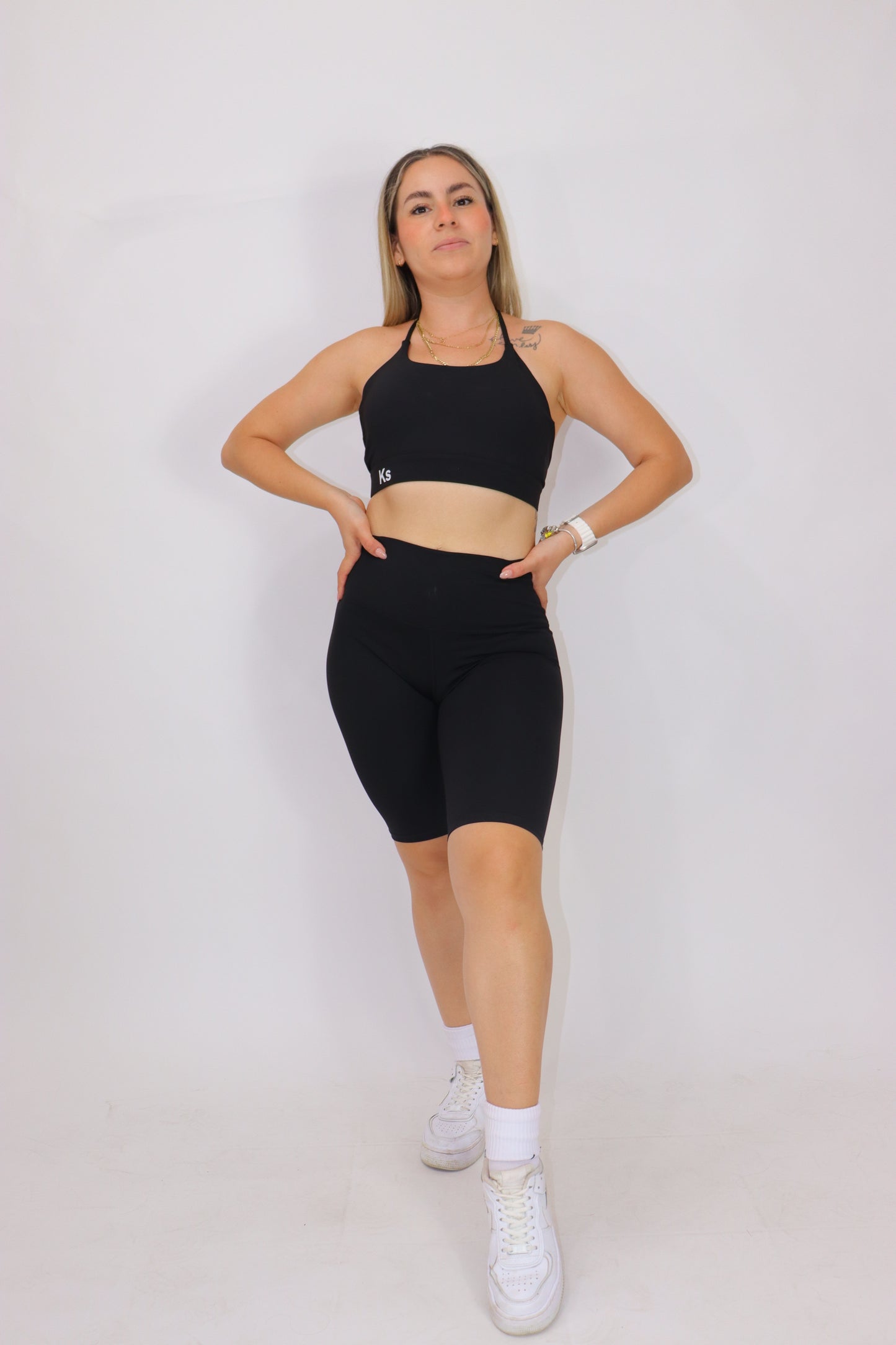 ACTIVEWEAR -SET BIKER - NEGRO