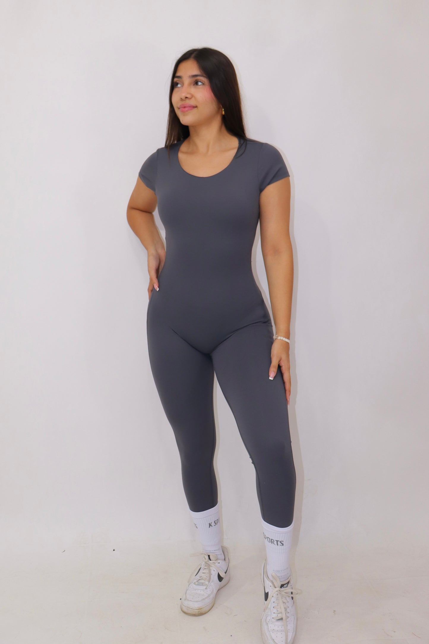 ALL LONG JUMPSUIT - OXFORD