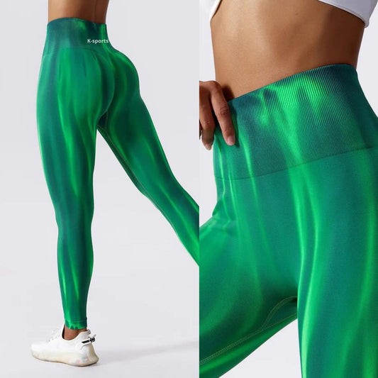 Leggins Aura Verde - seamless pro