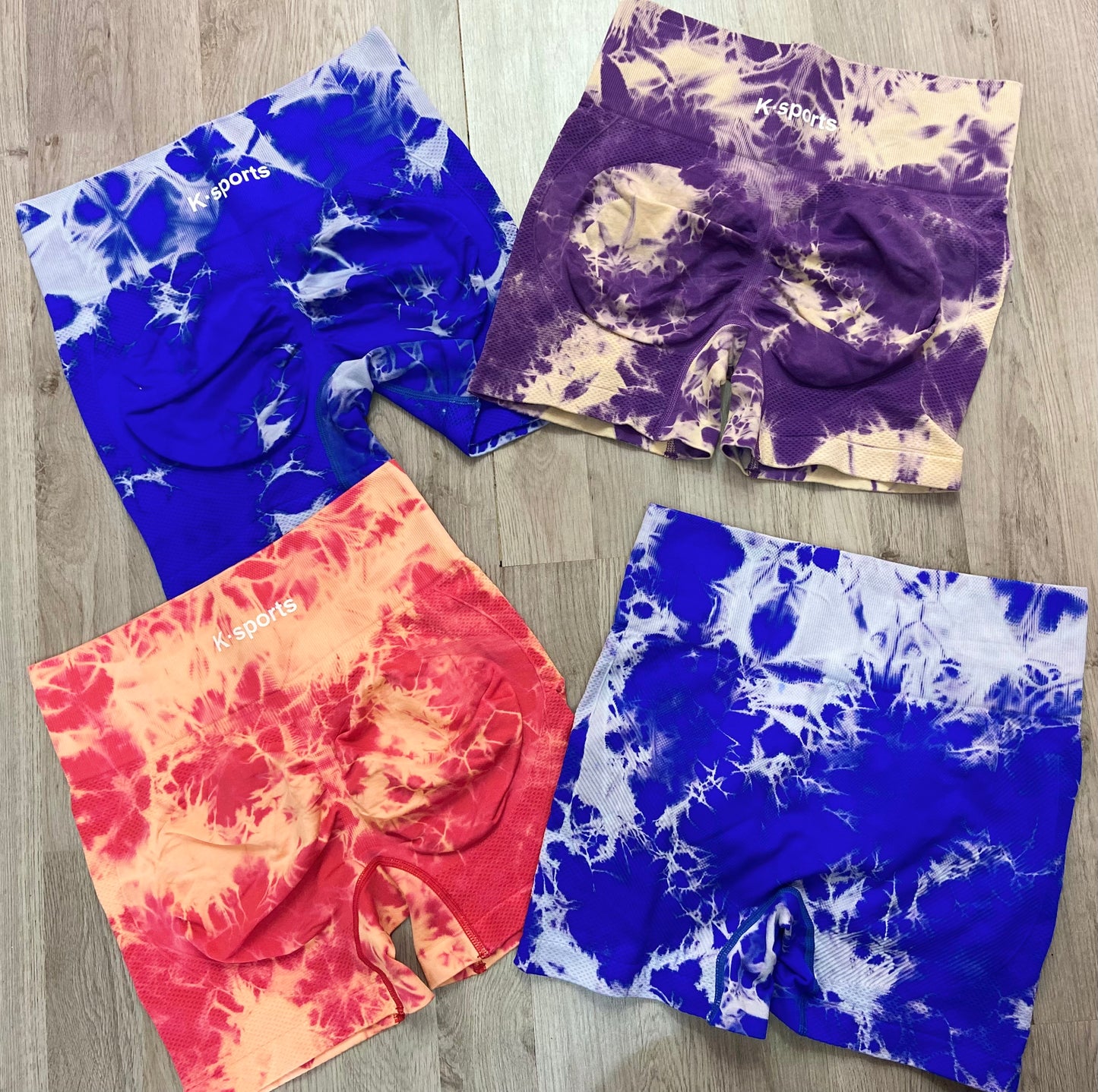 Short Tie-Dye con sombreados triple enfoque- UVA