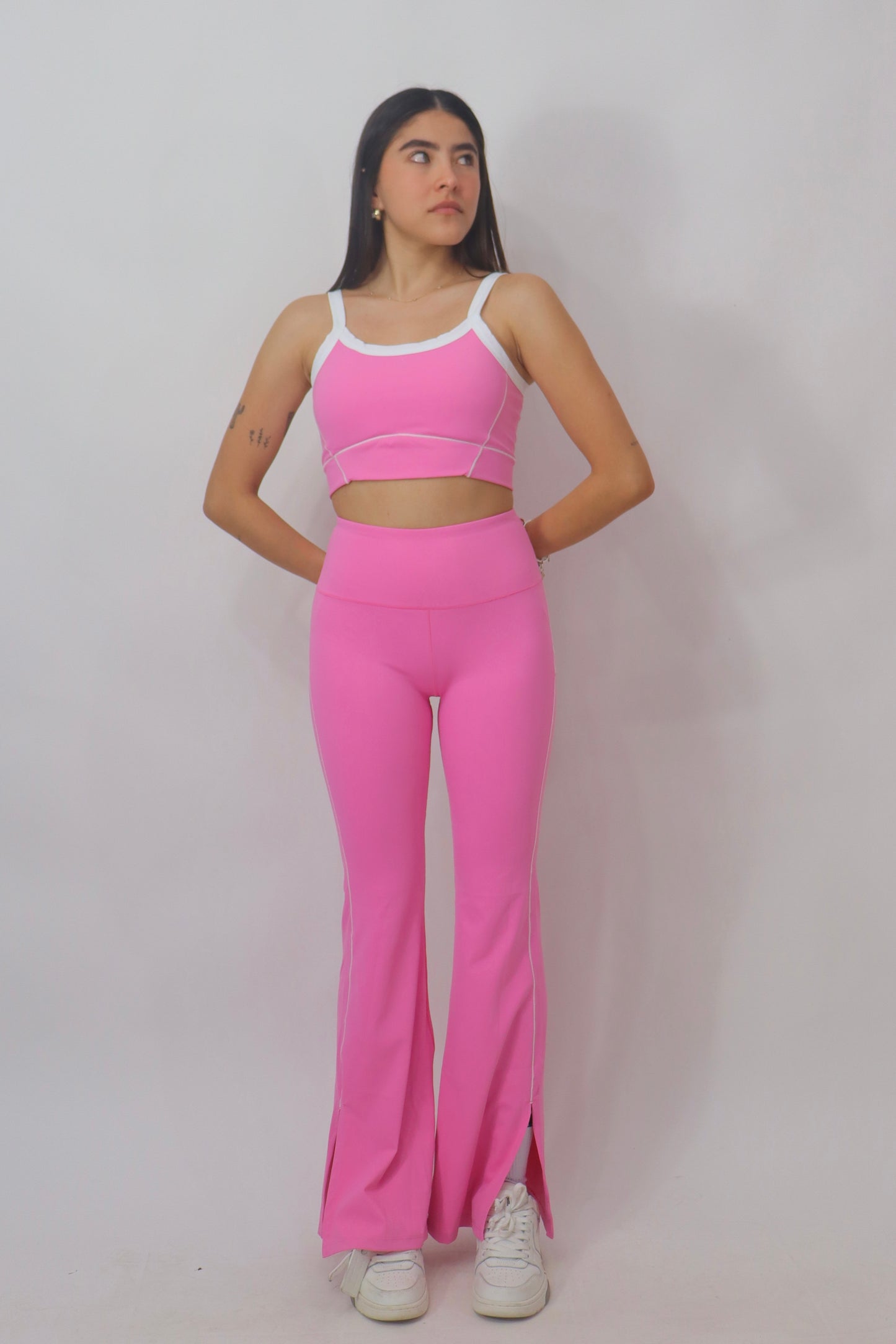 Leggins Flare BT - Rosa