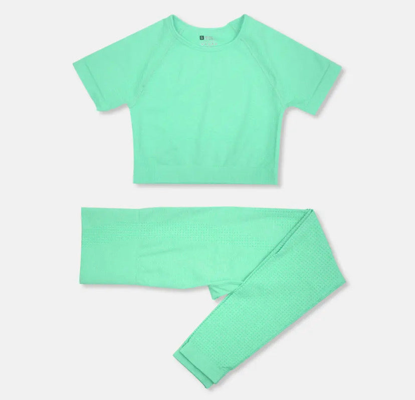 Conjunto seamles - Verde aqua - Vital seamless