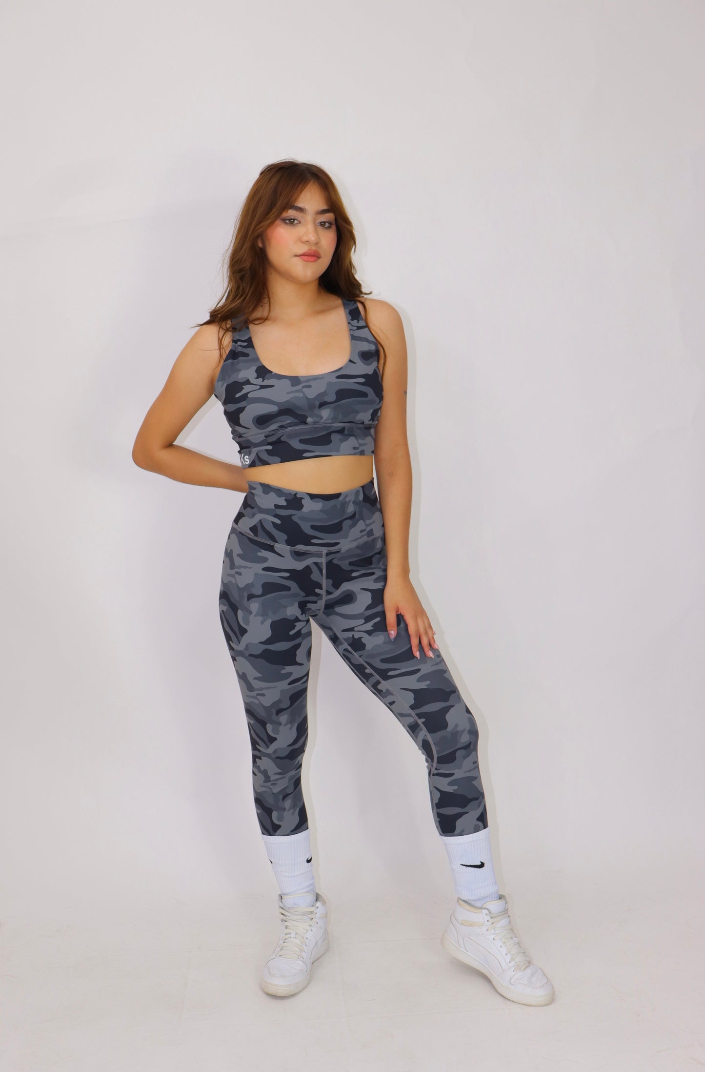 Set YOGA CAMUFLAJE-Negro