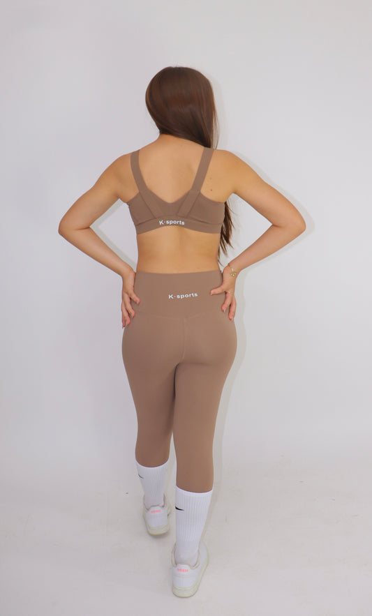 SET SKIN ACTIVEWEAR - Nude Brown