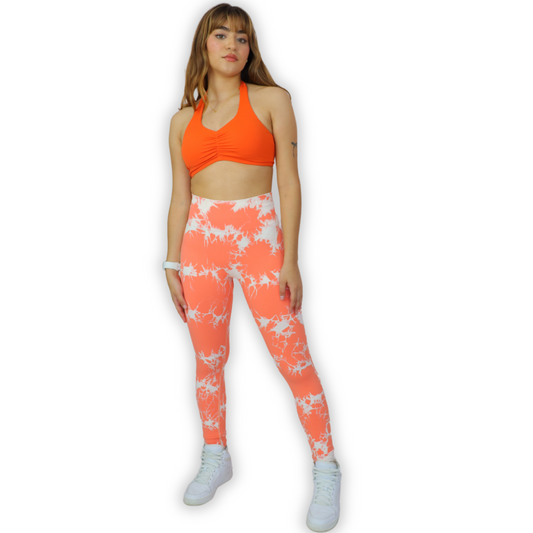 Colección URANUS Leggins ORANGE CLÁSICO