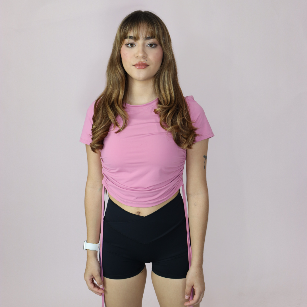 Blusa Yoga Rosa- ANNIE