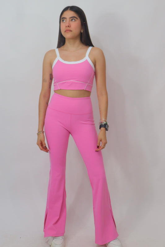 Leggins Flare BT - Rosa