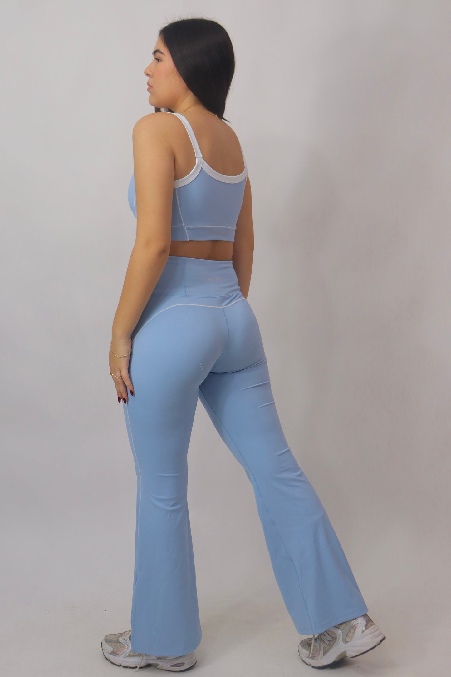 Leggins Flare BT - azul cielo