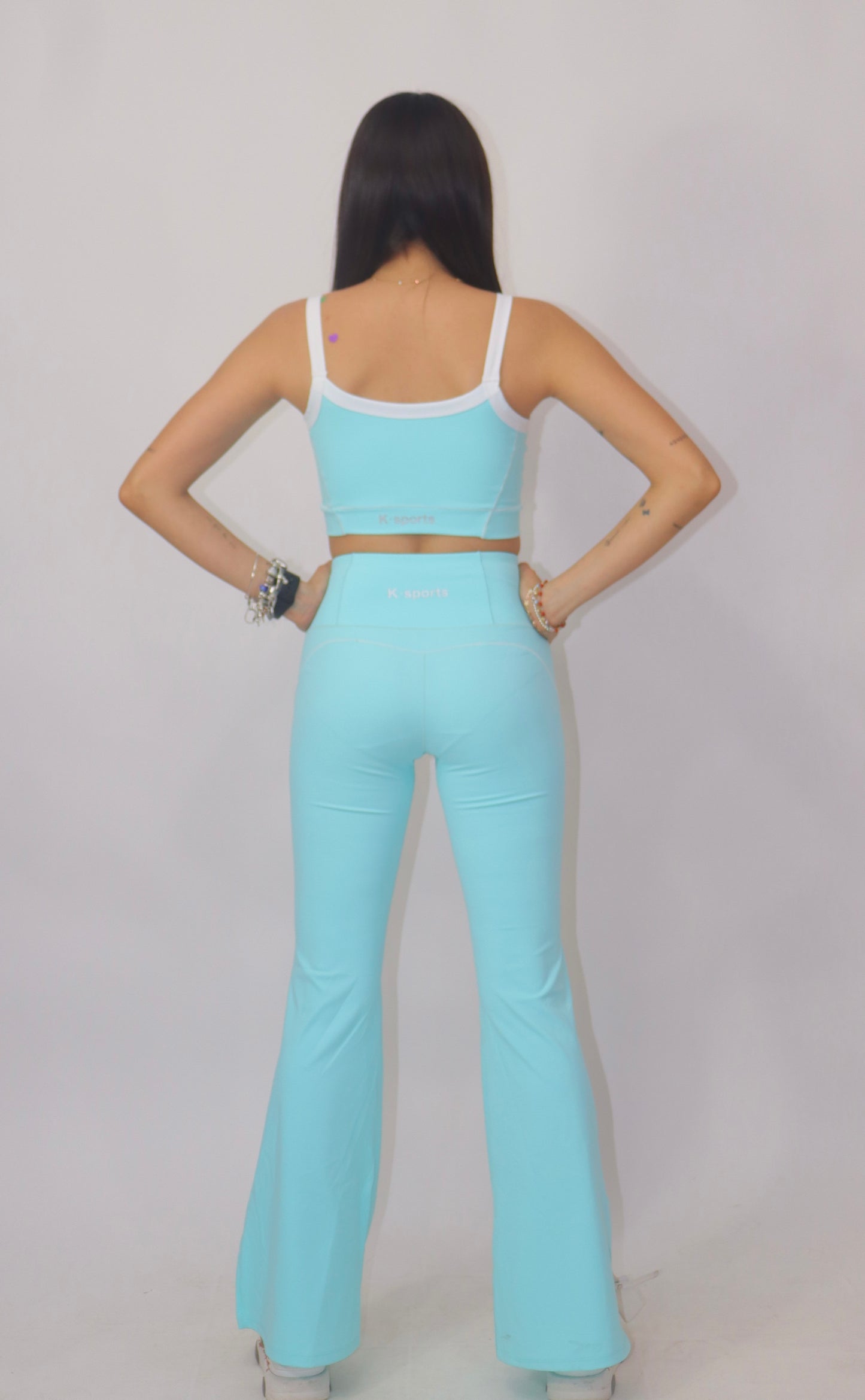 Leggins Flare BT - Aqua