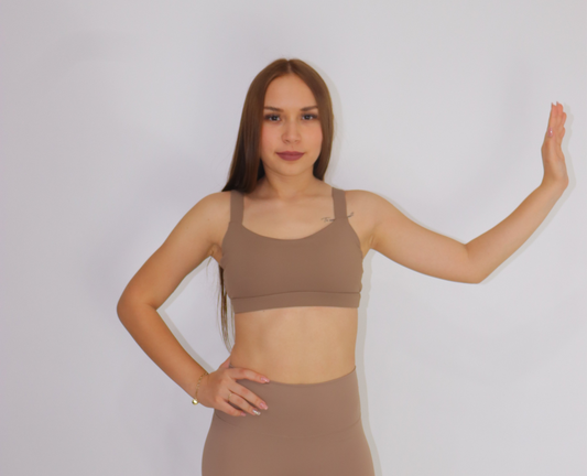 Top SKIN ACTIVEWEAR - café