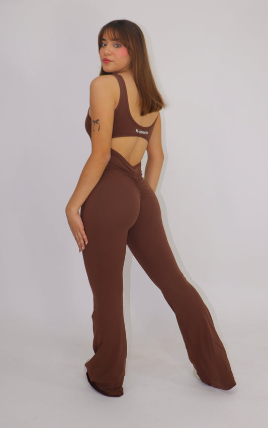 JUMSUIT CAMPANA AMBER- BROWN