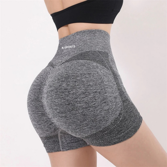 Shorts seamless Triple enfoque - Gris