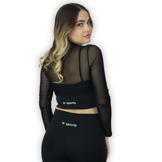 Blusa Valentina - Negro perla