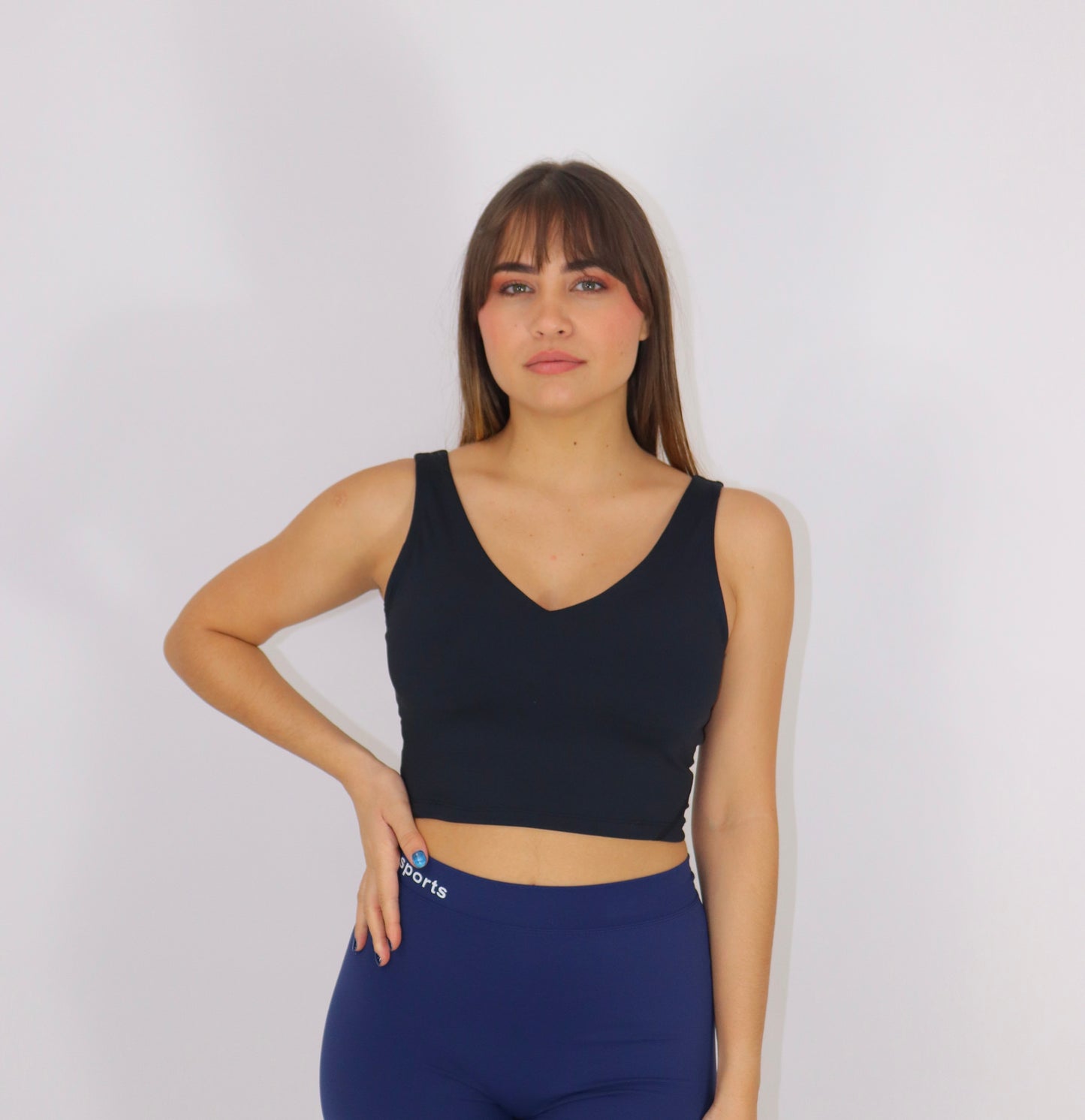 ACTIVEWEAR  YOGA TOP Negro