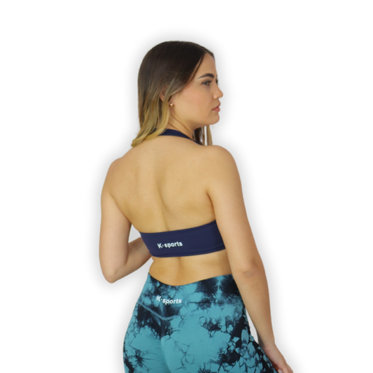 Nami top Halter- Navi Blue